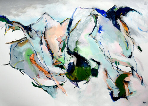 Hysterische Landschaft 4 by Matthias Oppermann, Work on Paper for Sale on Singulart