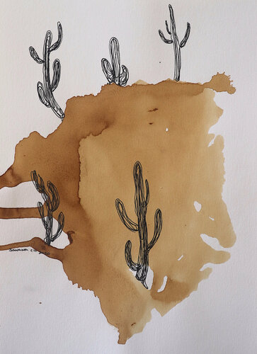 Nature 28 von Santhosh C H, Werk auf Papier kaufen auf Singulart