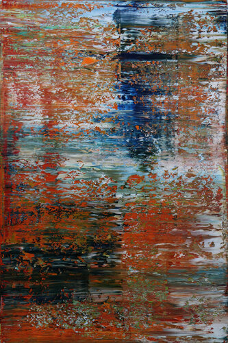 October XIII [Abstract N°2653] van Koen Lybaert, Schilderij te koop op Singulart