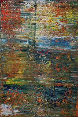 October XIV [Abstract N°2654] van Koen Lybaert, Schilderij te koop op Singulart