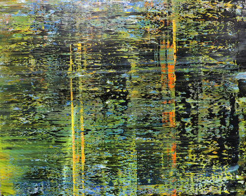 Hezemeer [Abstract N°2674] par Koen Lybaert, Peinture en vente sur Singulart