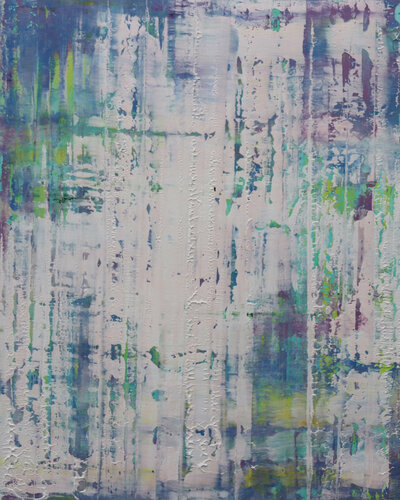 Chamonix [Abstract N°2677] van Koen Lybaert, Schilderij te koop op Singulart