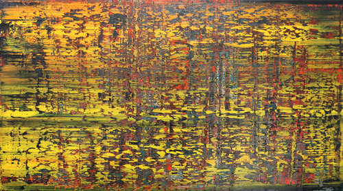 Blagdon Lake [Abstract N°2681] par Koen Lybaert, Peinture en vente sur Singulart