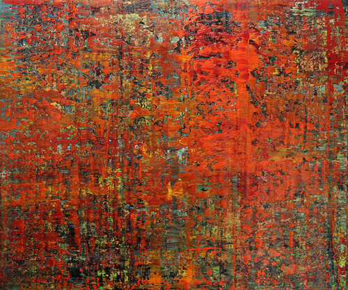Black Forest III [Abstract N°2682] par Koen Lybaert, Peinture en vente sur Singulart