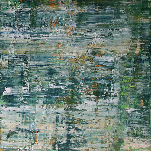 Shetland Islands [Abstract N° 1776] van Koen Lybaert, Schilderij te koop op Singulart