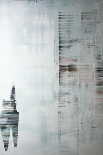 Nunatak [Abstract N° 1779] par Koen Lybaert, Peinture en vente sur Singulart