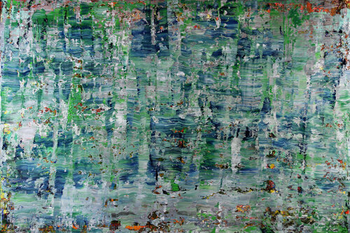 Lewes Downs [Abstract N° 1794] par Koen Lybaert, Peinture en vente sur Singulart
