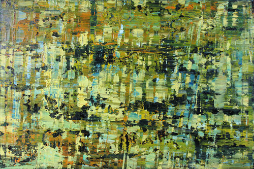 Giverny 073 [Abstract N° 1811] van Koen Lybaert, Schilderij te koop op Singulart