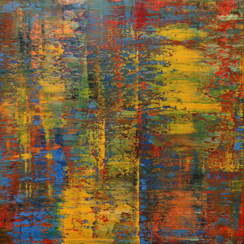 Chew Valley Lake IV [Abstract N°2676] van Koen Lybaert, Schilderij te koop op Singulart