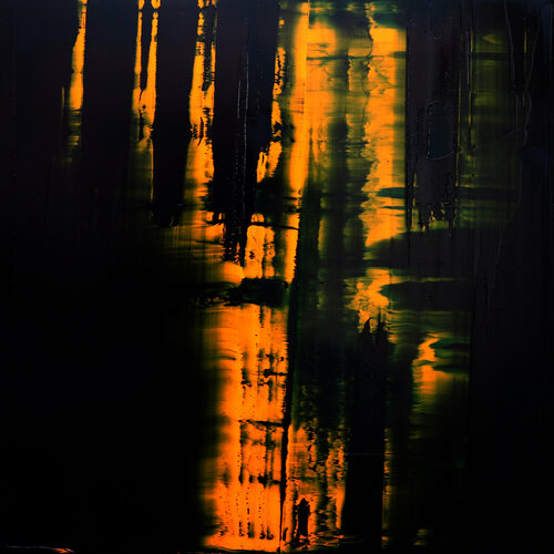 Orange on dark blue [Abstract N°2686] Koen Lybaert