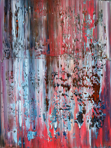 Falls of Glomach [Abstract N°2442] par Koen Lybaert, Peinture en vente sur Singulart