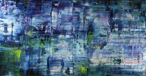 Giverny 080 [Abstract N° 1862] van Koen Lybaert, Schilderij te koop op Singulart