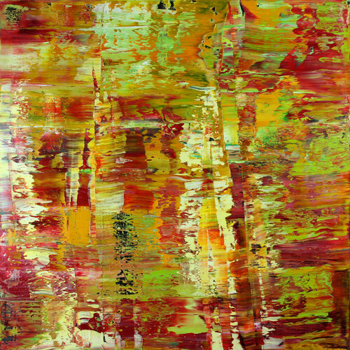 New Forest, Blackwater Woods [Abstract N° 1901] van Koen Lybaert, Schilderij te koop op Singulart