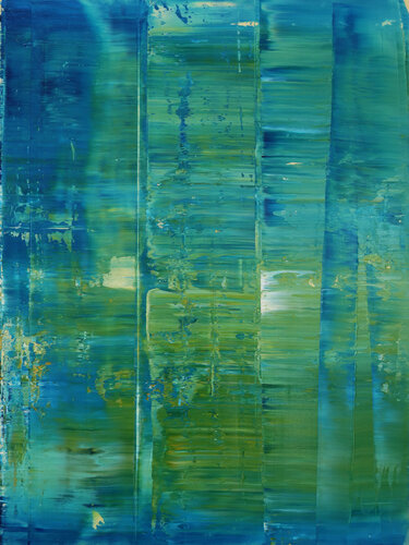 Ullswater II [Abstract N°2693] di Koen Lybaert, Pittura in vendita su Singulart