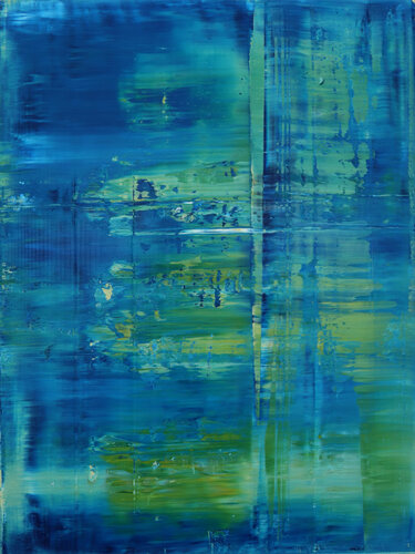 Ullswater III [Abstract N°2694] van Koen Lybaert, Schilderij te koop op Singulart