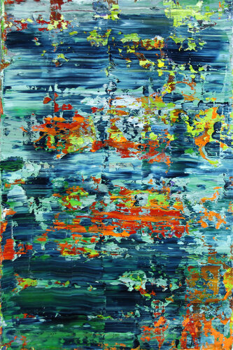 Bishop Creek Canyon [Abstract N° 1897] van Koen Lybaert, Schilderij te koop op Singulart