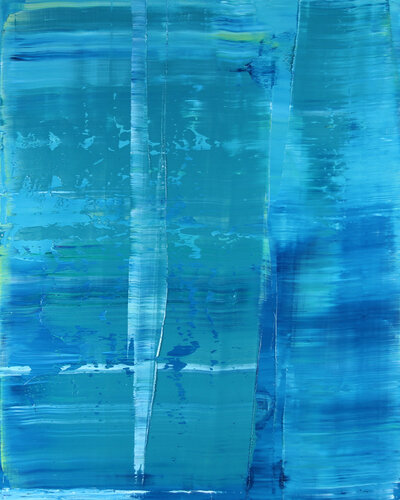 Santa Cruz Island [Abstract N° 1909] van Koen Lybaert, Schilderij te koop op Singulart