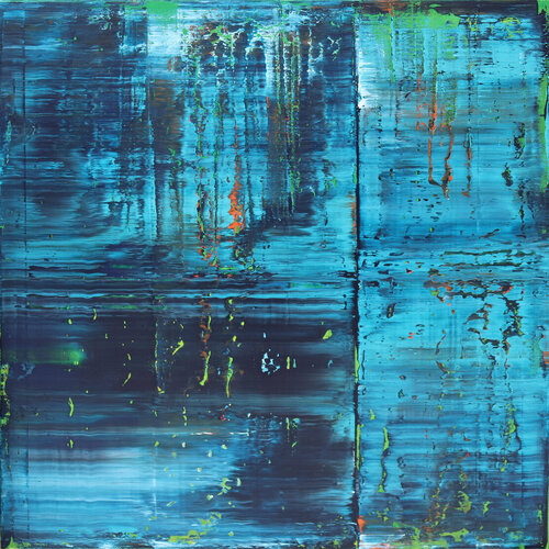 Folsom Lake [Abstract N°2708] van Koen Lybaert, Schilderij te koop op Singulart