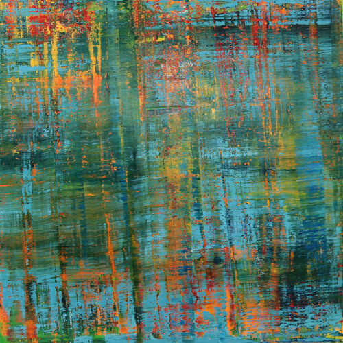 Ardingly Reservoir [Abstract N°2713] par Koen Lybaert, Peinture en vente sur Singulart