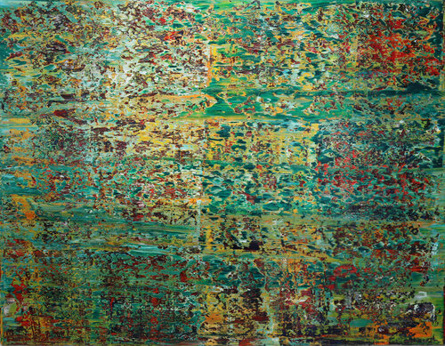 Brede High Woods [Abstract N°2714] van Koen Lybaert, Schilderij te koop op Singulart