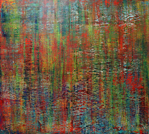 Tarn Hows [Abstract N°2722] von Koen Lybaert, Malerei kaufen auf Singulart