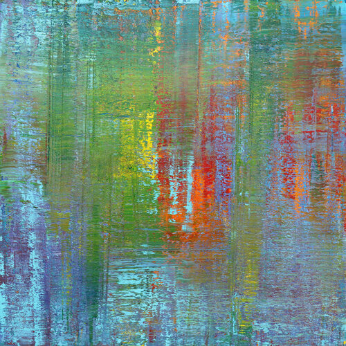 Holi III [Abstract N°2725] par Koen Lybaert, Peinture en vente sur Singulart