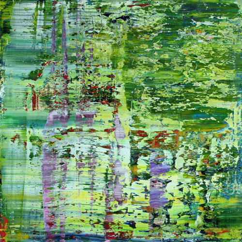 New Forest, Hampshire [Abstract N° 1932] by Koen Lybaert, 회화 for Sale on Singulart