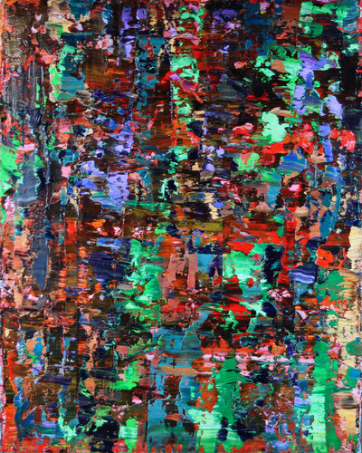 Kenilworth Park & Aquatic Gardens, Washington DC [Abstract N°2108] von Koen Lybaert, Malerei kaufen auf Singulart