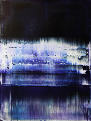 Electric violet II [Abstract N°2165] von Koen Lybaert, Malerei kaufen auf Singulart