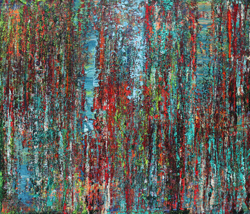 Buttermere Valley [Abstract N°2732] de Koen Lybaert, Pintura a la venta en Singulart