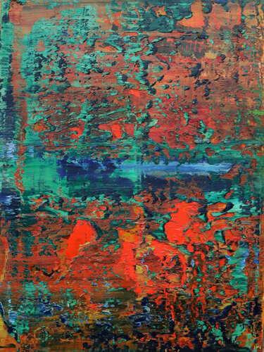 Tibular Vader [Abstract N°2742] by Koen Lybaert, 회화 for Sale on Singulart