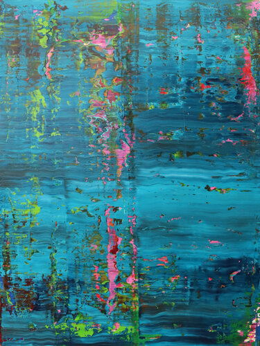 Ko Olina Lagoons [Abstract N°2746] de Koen Lybaert, Pintura a la venta en Singulart