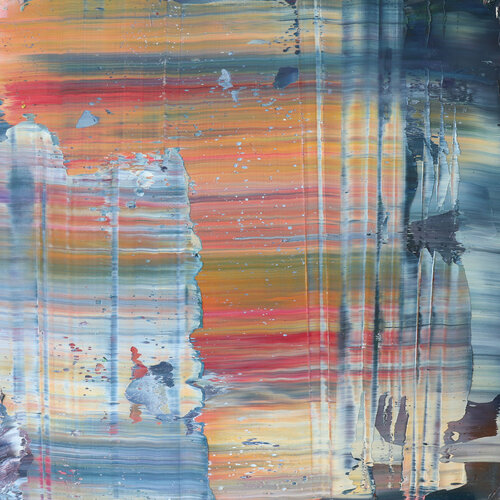 Radio City Music Hall [abstract n° 1687] de Koen Lybaert, Pintura a la venta en Singulart