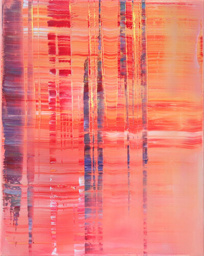 Alesund [Abstract N°2771] von Koen Lybaert, Malerei kaufen auf Singulart