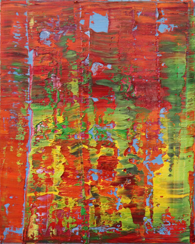 Acadian forest II [Abstract N°2793] par Koen Lybaert, Peinture en vente sur Singulart
