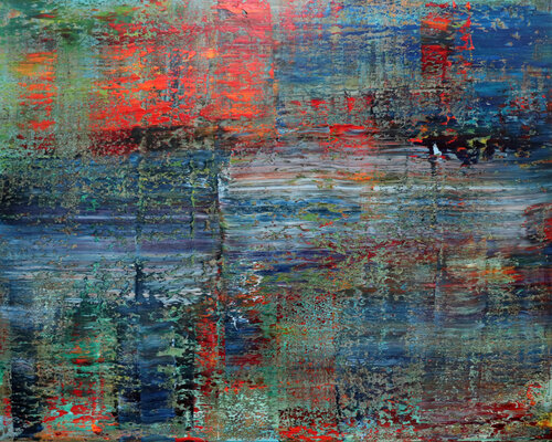 Grizedale Forest [Abstract N°2795] von Koen Lybaert, Malerei kaufen auf Singulart