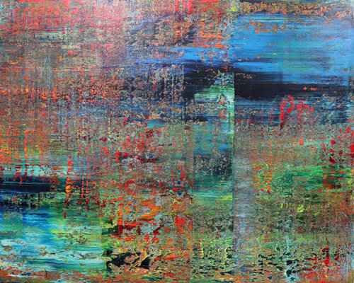 Whinlatter Forest [Abstract N°2796] van Koen Lybaert, Schilderij te koop op Singulart