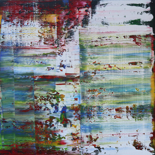 Buttermere lake [Abstract N°2799] von Koen Lybaert, Malerei kaufen auf Singulart