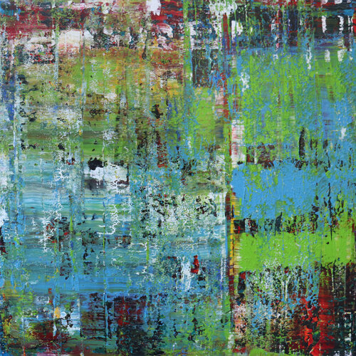 Latrigg Tarn [Abstract N°2800] by Koen Lybaert, Painting for Sale on Singulart