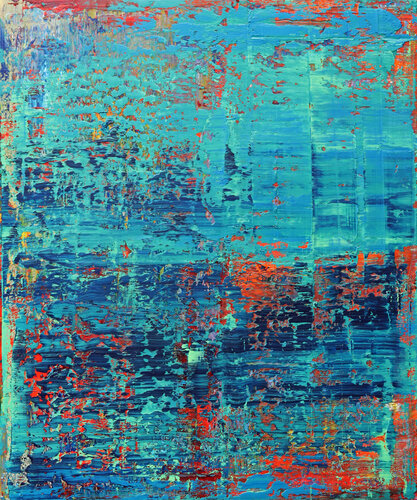 Tarn Hows [Abstract N°2807] von Koen Lybaert, Malerei kaufen auf Singulart