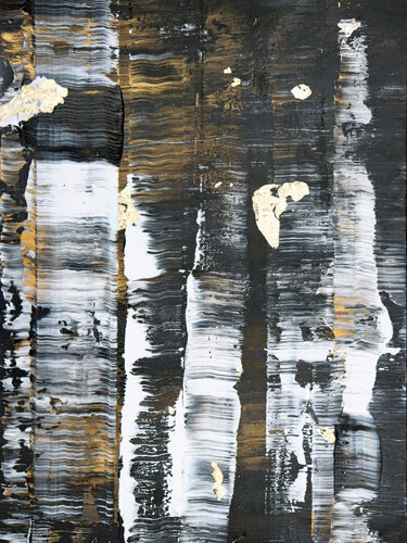 Gold series IV [Abstract N°2839] von Koen Lybaert, Werk auf Papier kaufen auf Singulart