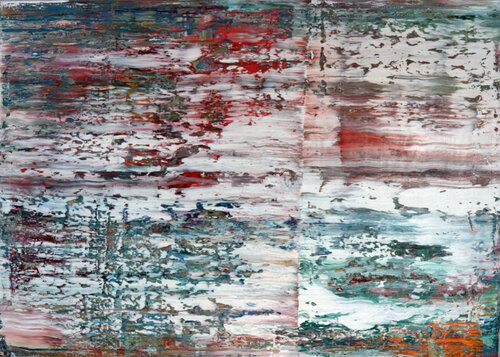 Fagradalsfjall [Abstract N°2860] by Koen Lybaert, Painting for Sale on Singulart