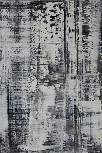 Snowstorm II [Abstract N°2822] di Koen Lybaert, Pittura in vendita su Singulart