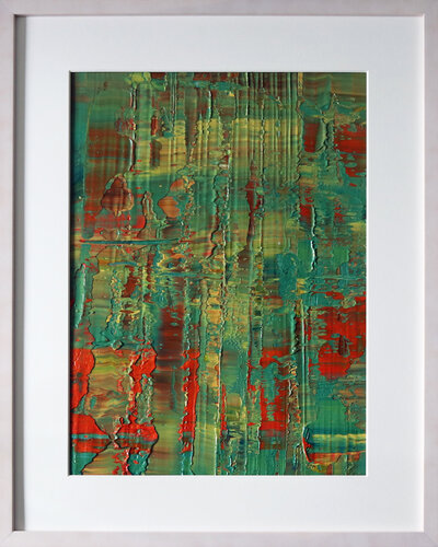 Abstract N°2871 by Koen Lybaert, Work on Paper for Sale on Singulart