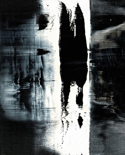 Abstract N°2884 von Koen Lybaert, Werk auf Papier kaufen auf Singulart