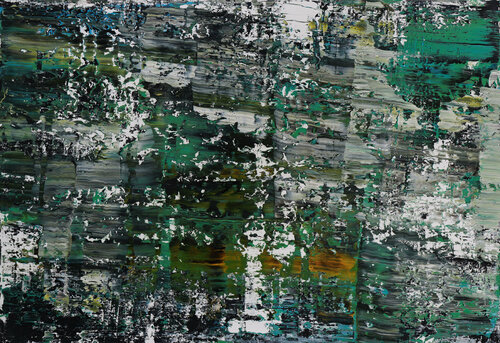 Møns Klint, Denmark [Abstract N°2426] von Koen Lybaert, Malerei kaufen auf Singulart