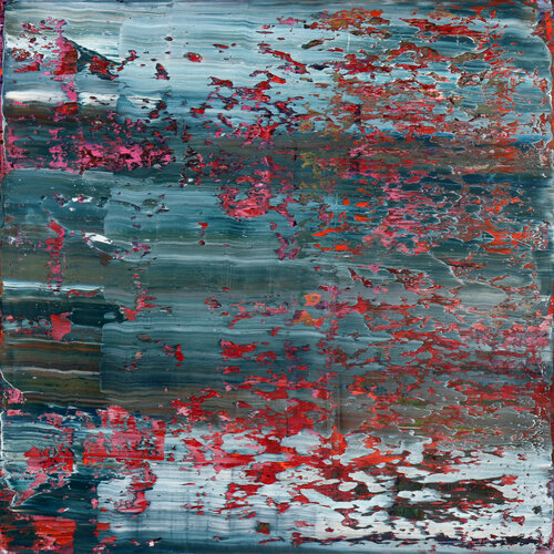 Afon Ogwen II [Abstract N°2474] - SOLD [Slovenia] par Koen Lybaert, Peinture en vente sur Singulart