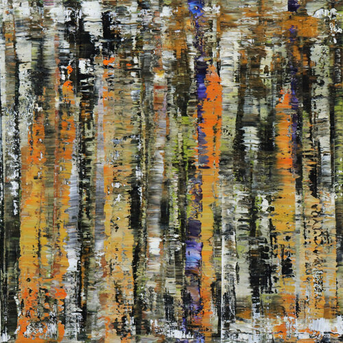 Southern Glades [Abstract N°2483] - SOLD [Germany] van Koen Lybaert, Schilderij te koop op Singulart