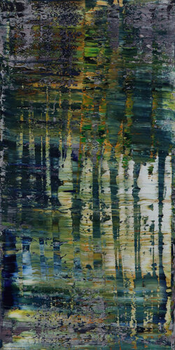Congaree Swamp I [Abstract N°2495] - SOLD [USA] par Koen Lybaert, Peinture en vente sur Singulart