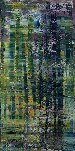 Congaree Swamp II [Abstract N°2496] - SOLD [Belgium] par Koen Lybaert, Peinture en vente sur Singulart